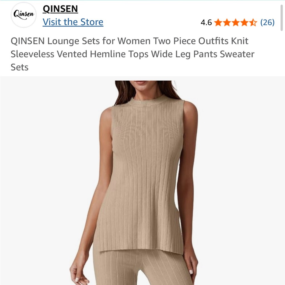 Quinsen 2 piece lounge set